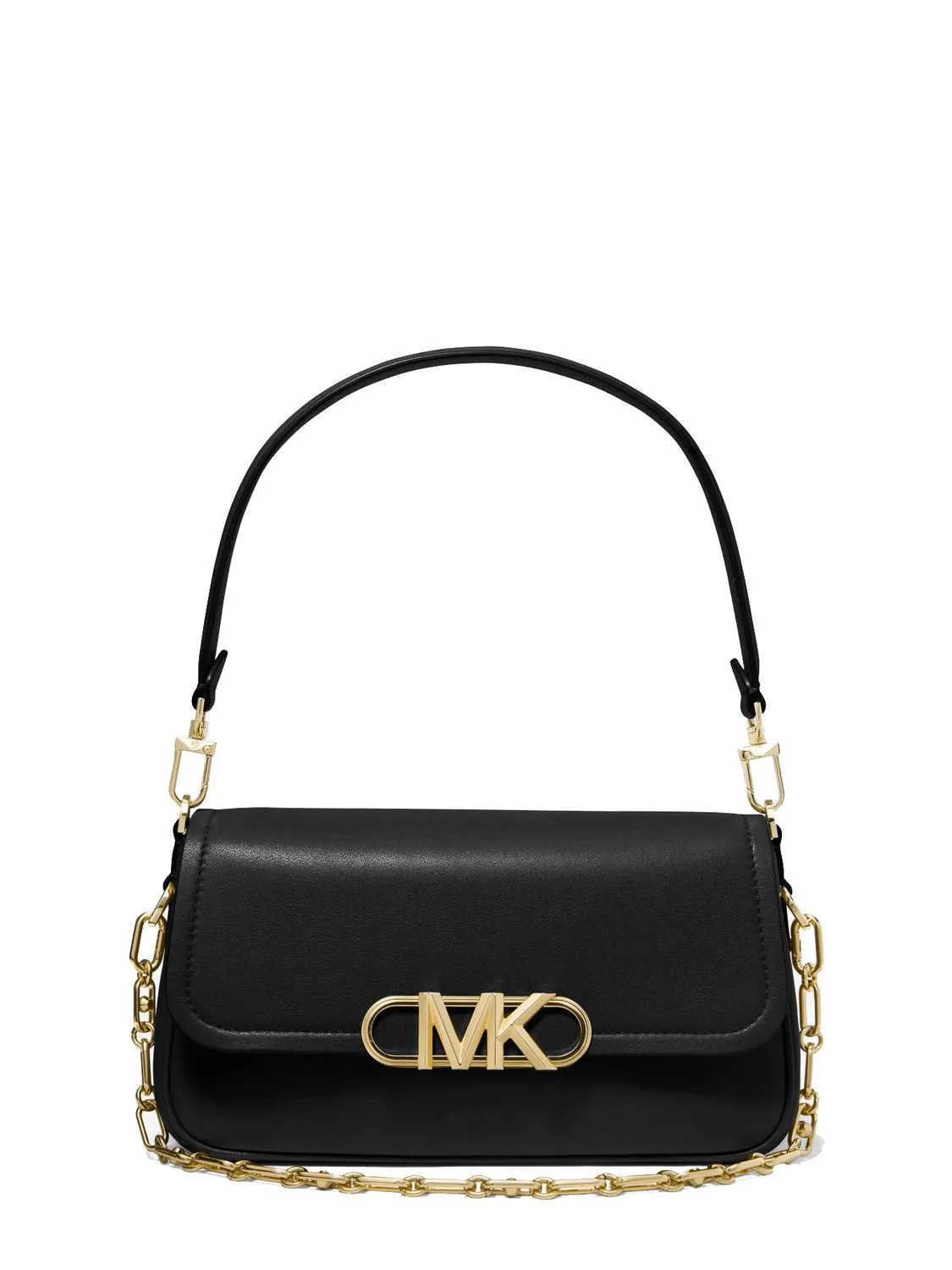 Michael Kors Parker Sac Avec Anse Chaîne Et Bandoulière Noir - Achetez À Prix Outlet!