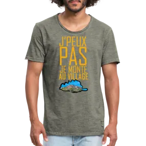 T-shirt vintage Je Monte au Village